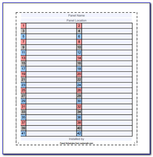 excel template for panduit labels for cables
